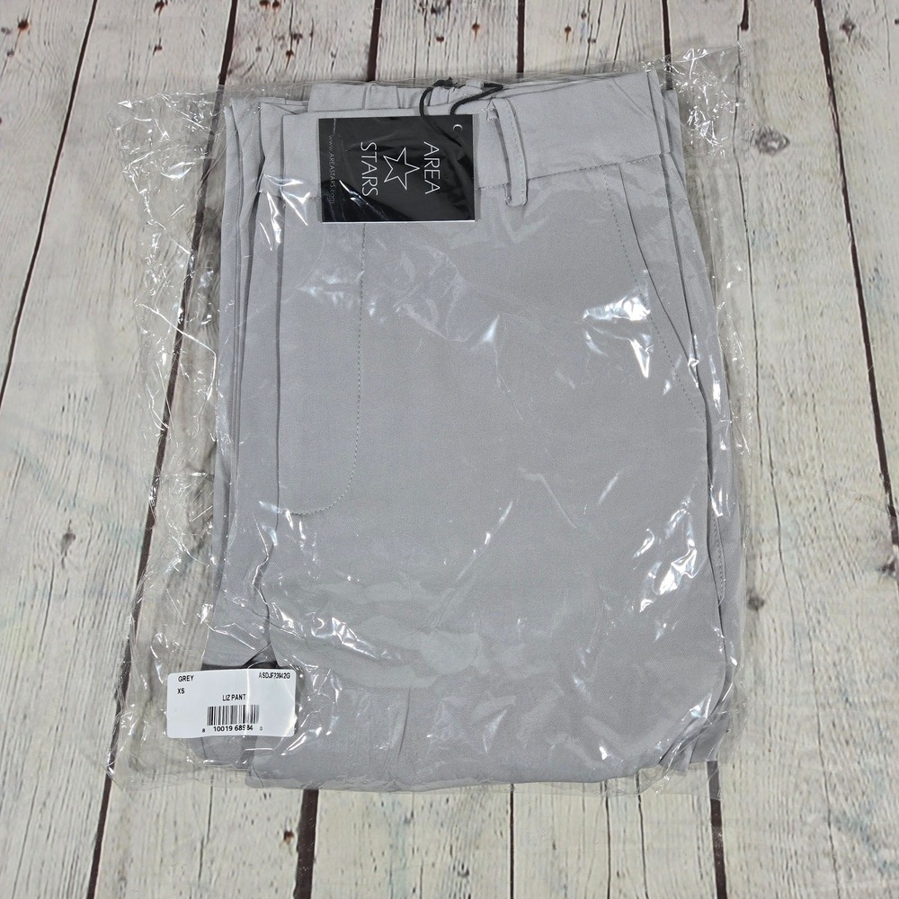 Area Stars Womens XS Light Gray High Rise Flare Leg‎ Dress Pants Trousers NEW - Picture 10 of 10